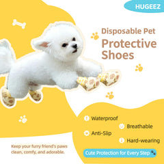 Bottines HUGGEZ taille grande adaptées à chiens et chats de grande morphologie.