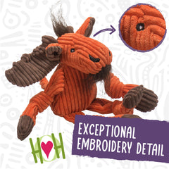 Manny Moose Knottie dimensions-38cm, jouet chien visuellement impressionnant et facile à saisir