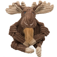 Manny Moose Knottie peluche-chien, jouet doux et stimulant pour sessions de jeu quotidiennes