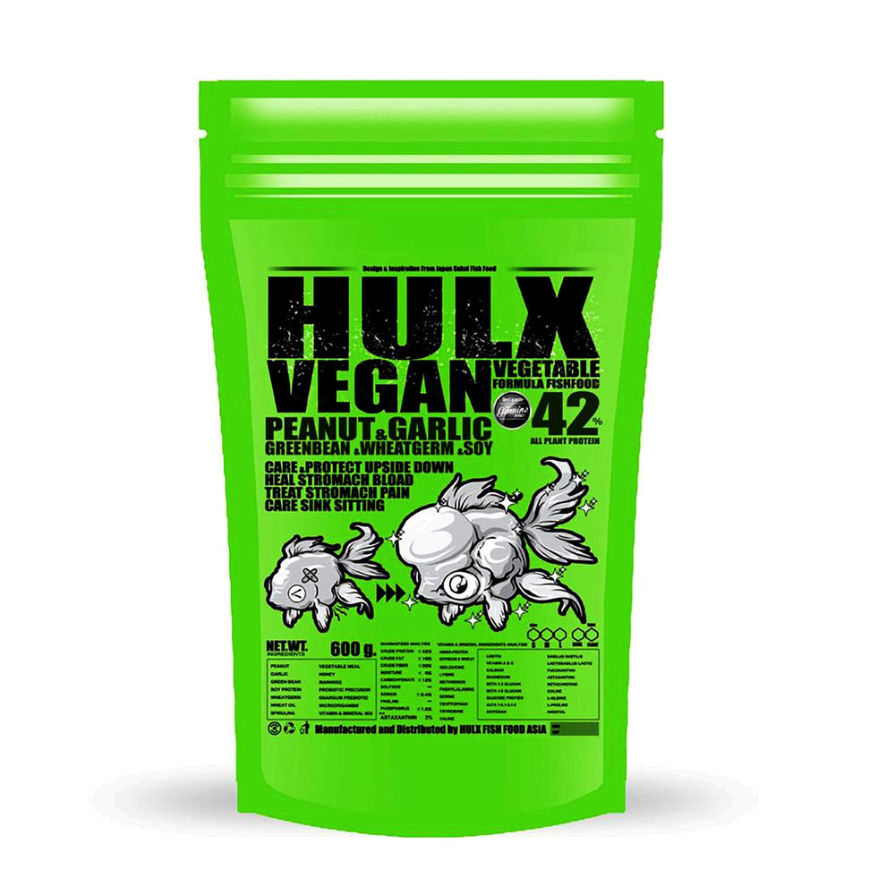 Nourriture Hulx pour poissons rouges: granulés 1 mm favorisant croissance et masse.