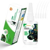 Hygger CO2 Colle liquide pour aquarium, paysage: fixation solide des roches et bois décoratifs
