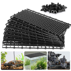 Diviseur Hygger CO2 pour bac d'aquarium 12 pièces, filtration personnalisée