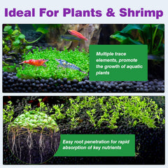 Hygger CO2 substrat aquariums - couleurs vives et eclatantes