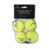 Hyper Pet balles-tennis chien vert, ensemble pack 4, parfait pour le jeu.