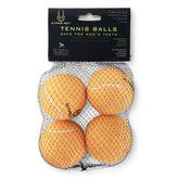 Balle Hyper Pet tennis orange pour exercice en plein air.