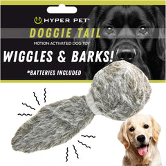 Hyper Pet Doggie Tail balle interactive attire le chien et stimule l'exercice.
