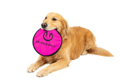 Hyper Pet Flippy Flopper frisbee chien bleu, parfait pour les longues lancers.