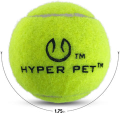 Hyper Pet MINI Balles de Tennis orange, haute visibilité lors des jeux en extérieur.