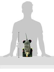 Hyper Pet Real Skinz Opossum corps pelucheux texture variee pour exploration