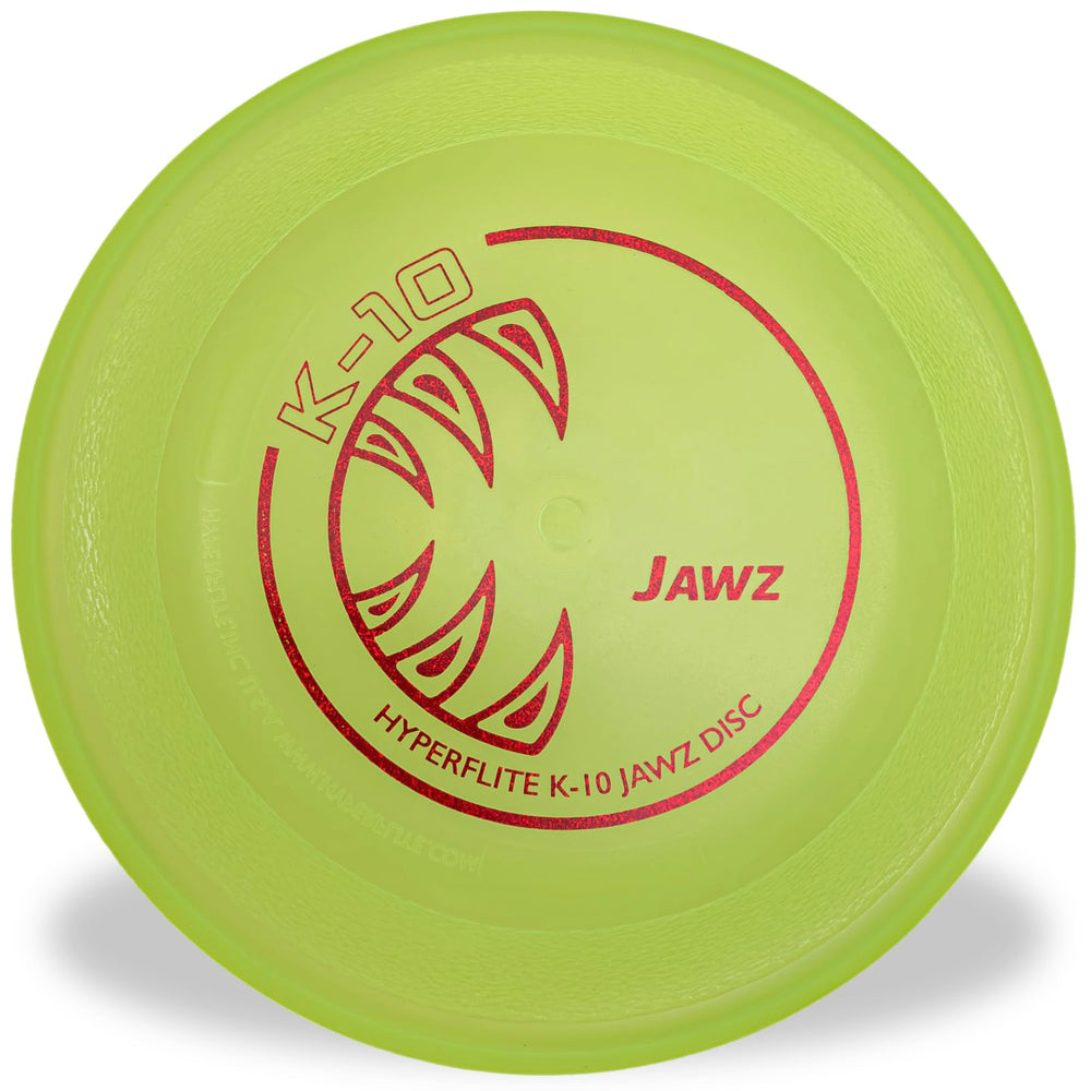 Hyperflite K-10 Jawz disque de performance jaune pour vols rapides et précis