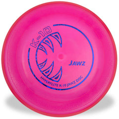 Hyperflite K-10 Jawz en vol lors d’un lancer longue distance pour chien