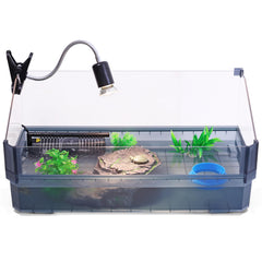 HYPESIDE grand-tank-tortue: espace spacieux et vue à 360° pour votre tortue.