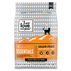 I AND LOVE AND YOU Naked Essentials sac croquettes poulet et canard, riches en protéines.