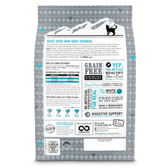 I and love and you Nude Dry Cat Food croquettes croquant dans bol chat