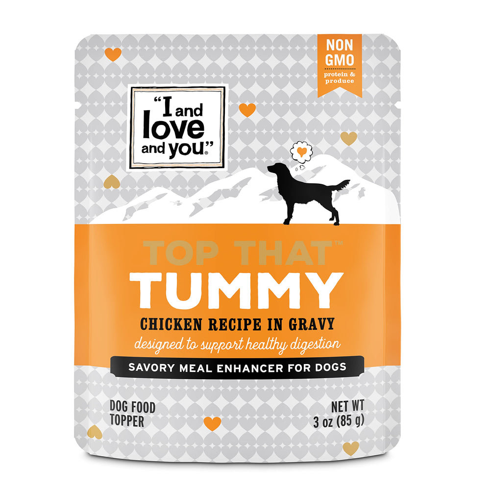 I AND LOVE AND YOU Top That Tummy : poche poulet en sauce, hydratation facilitée
