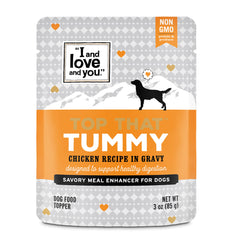 I AND LOVE AND YOU Top That Tummy : poche poulet en sauce, hydratation facilitée