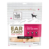 i-et-amour-et-toi - Oreilles de boeuf, friandise naturelle pour chien, morsure durable