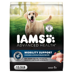 IAMS Advanced Health Mobilité: croquettes poulet et grains entiers favorisant la mobilité