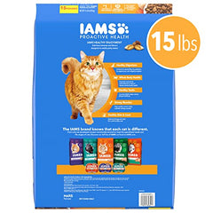 IAMS Healthy Enjoyment paquet 15lb pratique pour routine quotidienne