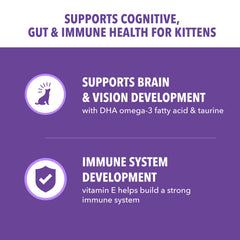 IAMS Proactive Health Chaton oméga-3 DHA favorise cerveau et vision