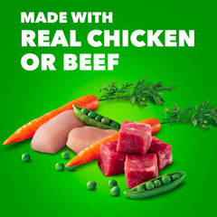 IAMS Proactive Health, boeuf en sauce, texture tendre pour repas quotidien.