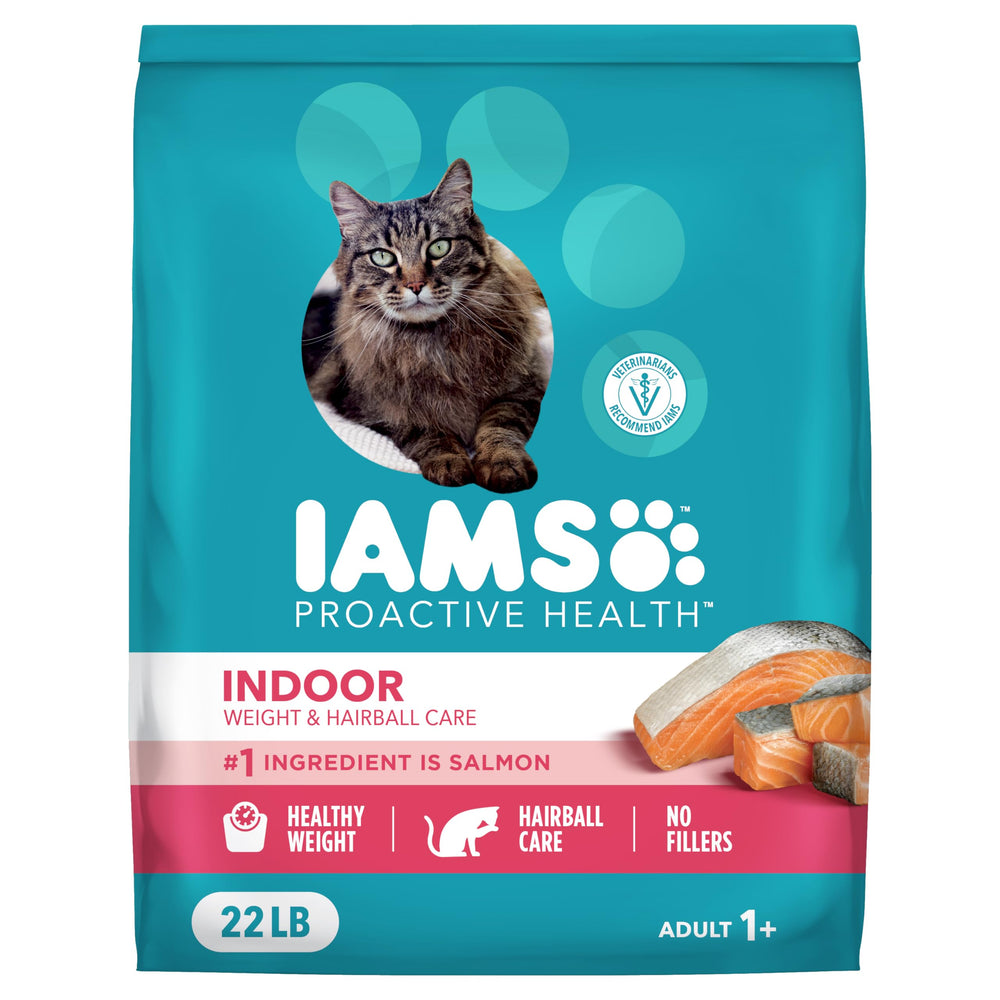 IAMS Proactive Health croquettes sèches pour chat d’intérieur, sac pratique.
