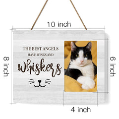 Cadre IAXIC pour chat en bois – bureau élégant pour préserver vos souvenirs.