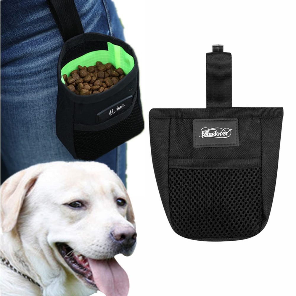 Ibluelover sac friandises mini chien, accès rapide lors des séances.