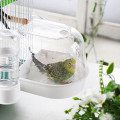 IBWell-bain-oiseaux-petits-montage-cage: installation facile sur une cage cube.
