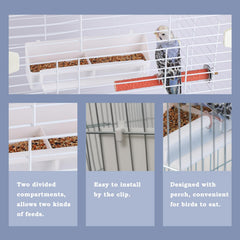 IBWell distributeur cage clips universels, sans vis