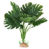 IBWell plante araignée artificielle pour terrarium offre abri et ombre pour gecko.