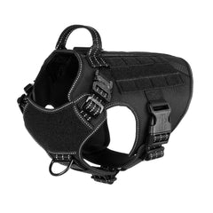 Harnais tactique ICEFANG - vue dos, confort lors des promenades pour chien