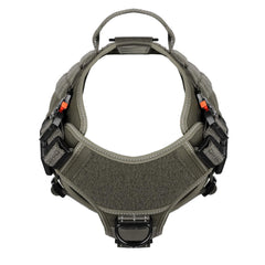 ICEFANG harnais avec panneaux MOLLE pour attacher accessoires durant l'entraînement.
