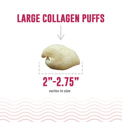 Balade avec Icelandic+ Collagen Puffs comme friandise de récompense