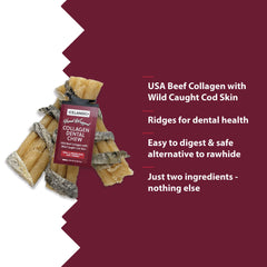 Icelandic+ friandise riche en protéines et oméga-3, support potentiel pelage sain