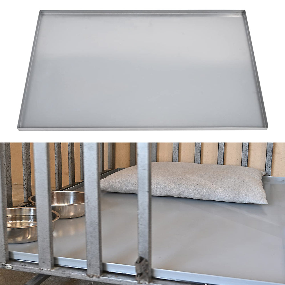 ICITYWALL bac-remplacement-chien galvanisé, durable et facile à nettoyer