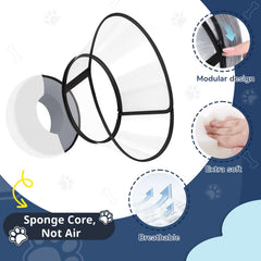 ICOYEA Donut Chien – confort quotidien sans irritation.