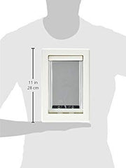 Volet translucide de la porte-chat Ideal Pet Products offrant visibilité et sécurité
