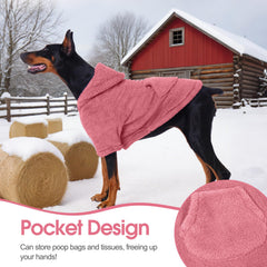 IDOMIK douceur peluche pull chien poilu, confort maximal.