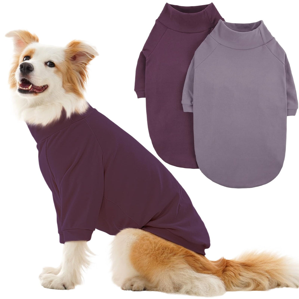 IECOii pull polaire duo-pack pour chien de taille moyenne, confort quotidien.