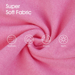 IECOii Pull Grand Danois rose, vue arrière, coupe extensible et confort.