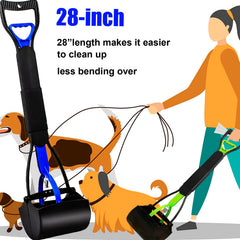 ienjoyed Pooper Scooper manche ergonomique pour plus de confort.