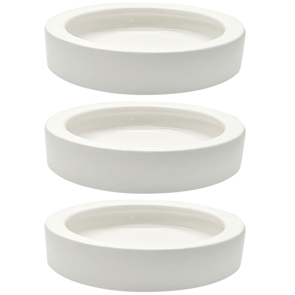 iHomeSet ensemble de 3 bols réptiles en céramique, pratique pour nourrir et hydrater.
