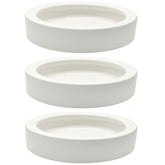 iHomeSet ensemble de 3 bols réptiles en céramique, pratique pour nourrir et hydrater.