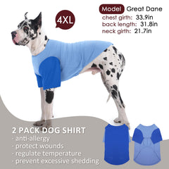 IKIPUKO Tissu coton respirant 95/5 — douceur et flexibilité pour chien actif.