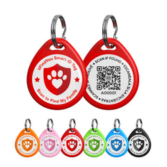 IlFindYou dog-tags QR-code-epoxy : étiquette durable et lisible pour chien
