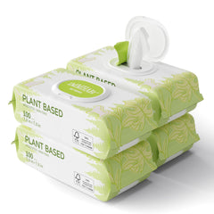 IMMHABI 400 lingettes sans parfum – emballage pratique pour une hygiène rapide.