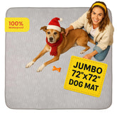 IMPROVIA Tapis chien imperméable 72x72, protection de sol efficace