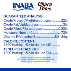 INABA Churu Bites poulet-simple texture double, collation légère et facile à partager.