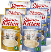 INABA Churu chaton purée crèmeuse, parfait pour récompense interactive et câlin.